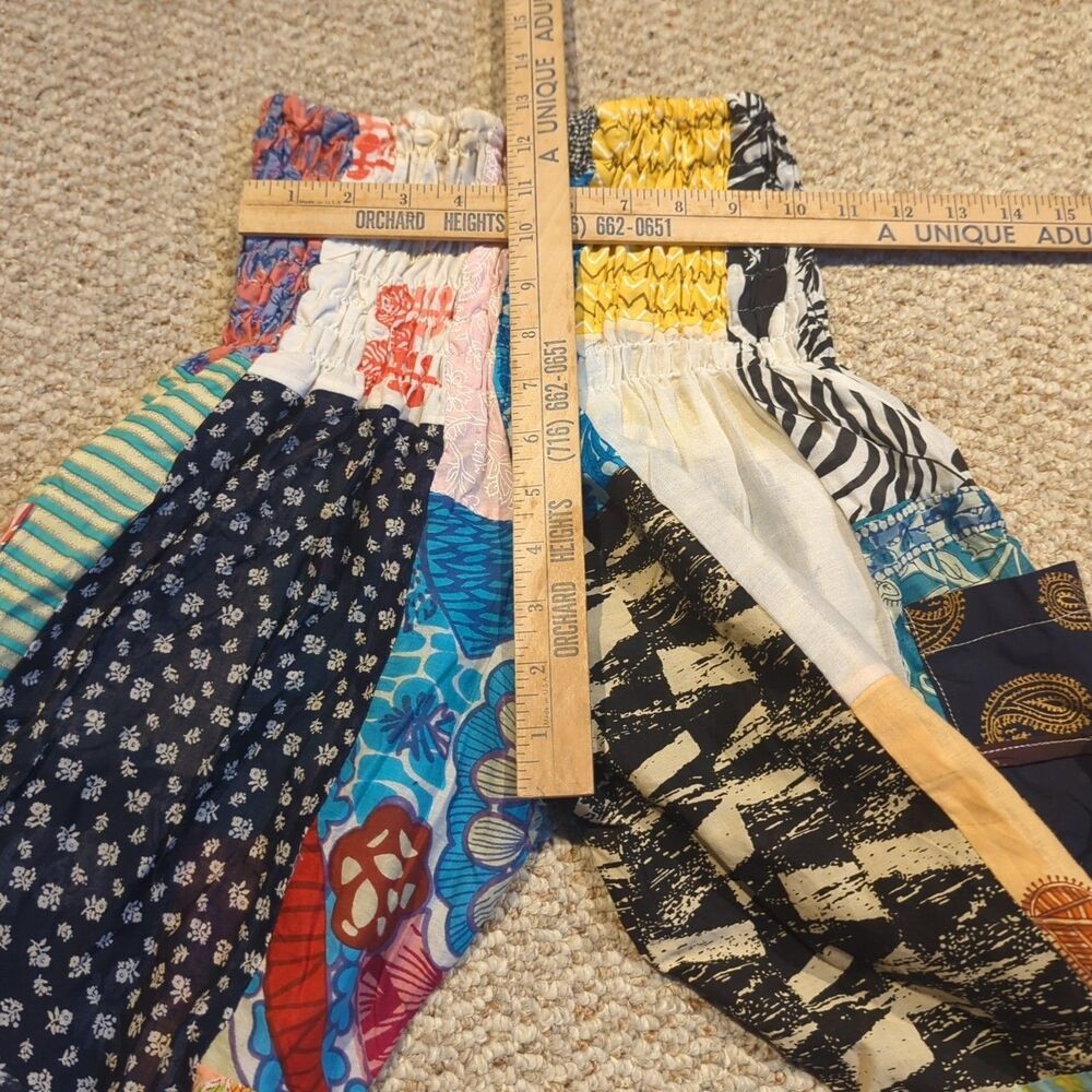 Jack Pot New York Patchwork Harem Pants Boho Hipp… - image 3
